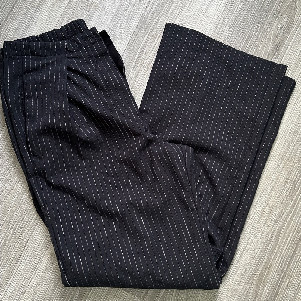 Like-new Free People Women’s High Rise Striped Elastic Waist Pants